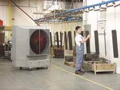 Portable Fans that use Evaporative Coolers