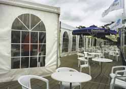 Evaporative Coolers used in Thermobile fully Portable Fans